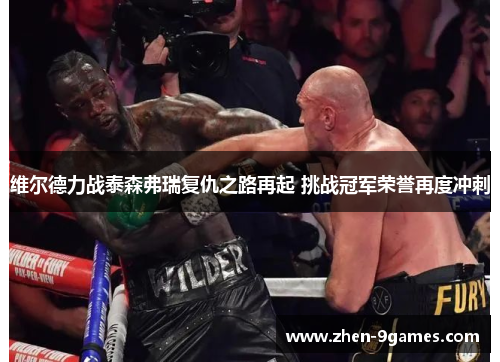 维尔德力战泰森弗瑞复仇之路再起 挑战冠军荣誉再度冲刺